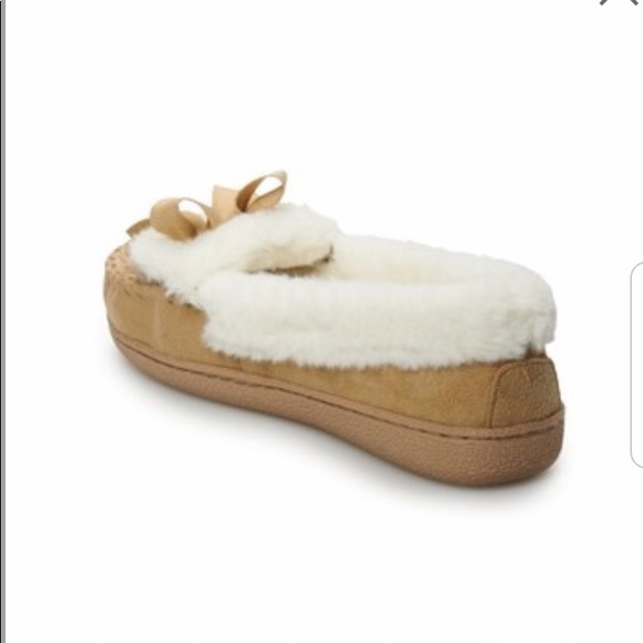 Women’s Sonoma Faux-Fur Lined Microsuede Moccasins - Picture 5 of 5